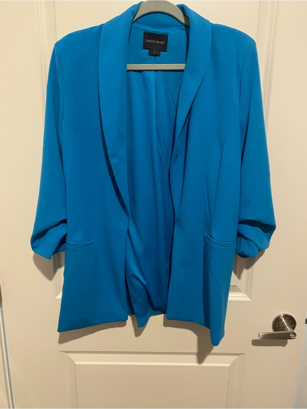 Dakota Blue Open-Front Blazer